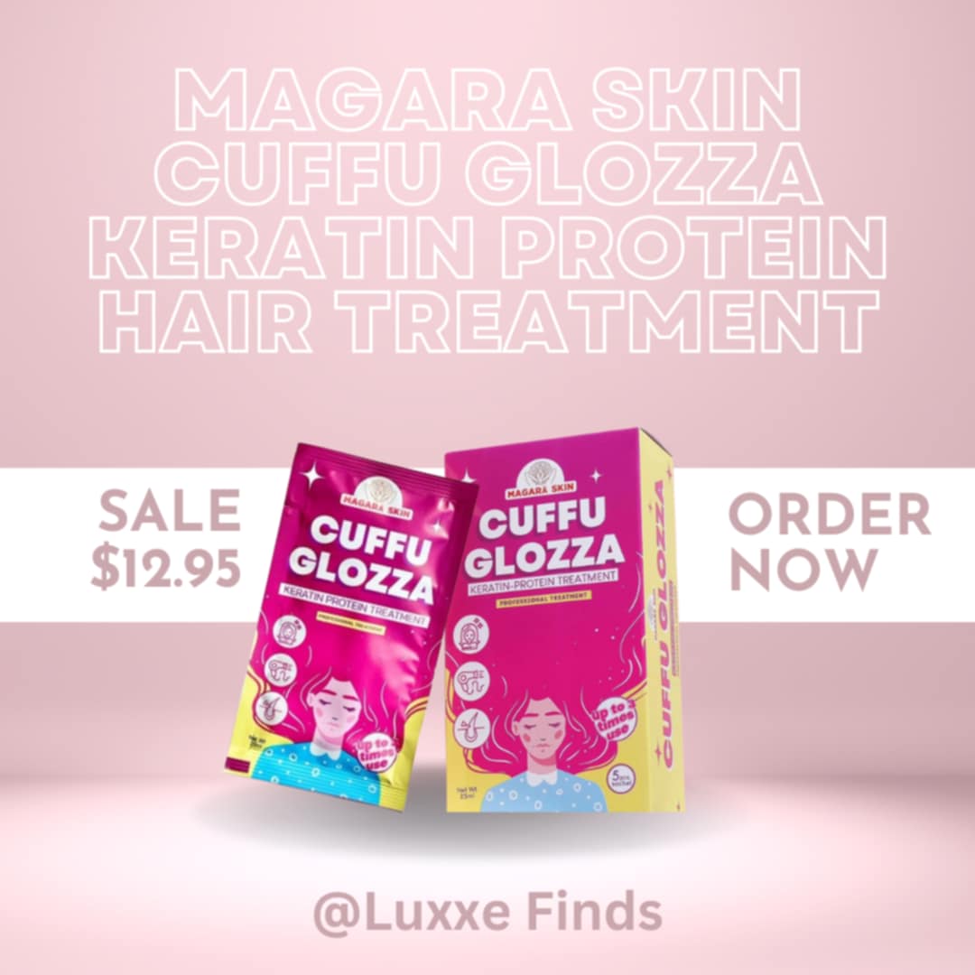 Magara Skin Cuffu Glozza Keratin Protein Hair Treatment 5pcs
