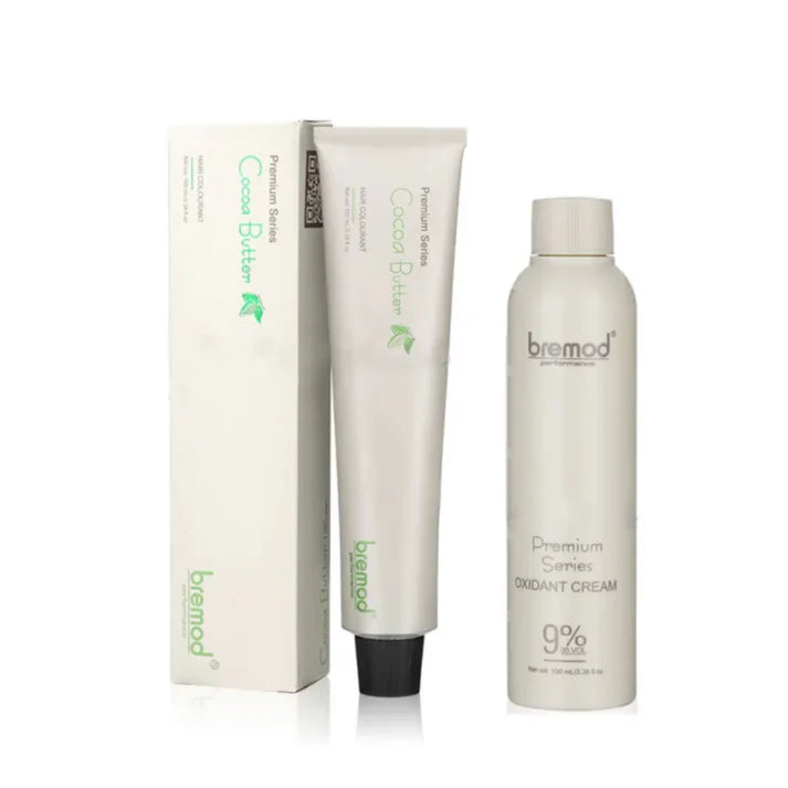 BUY 1 TAKE 1 BREMOD Premium Hair Color Dye Cream 100ml & Oxidizer 12%
