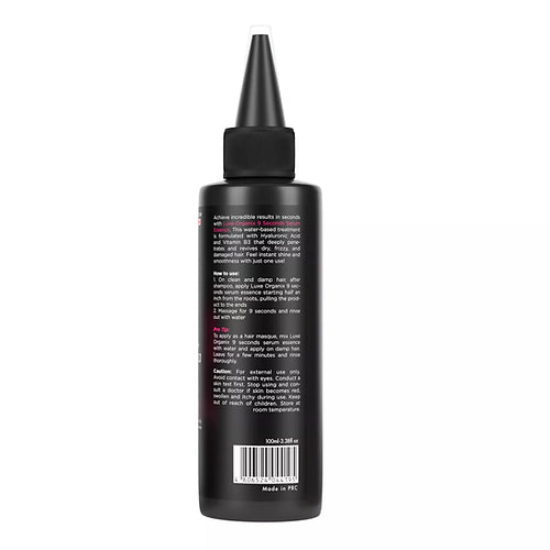 LUXE ORGANIX Keratin 9 secs Water Essence Miracle Treatment 100 ml