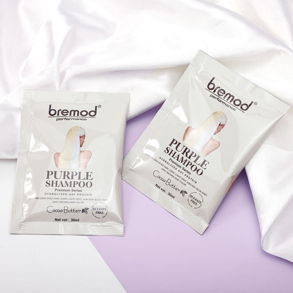 BREMOD Premium Purple Shampoo 30ml (3pcs)