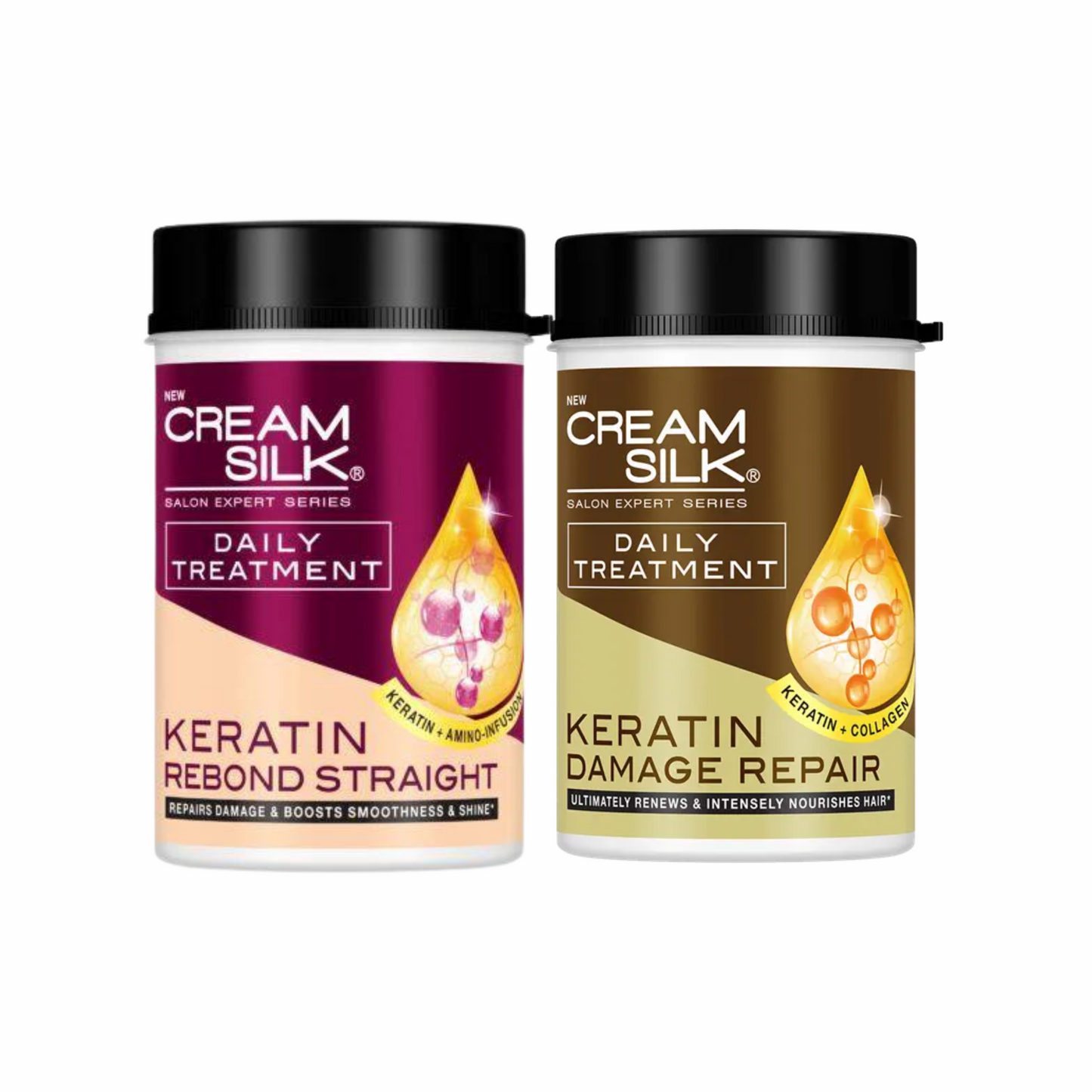 CREAM SILK Daily Hair Treatment Tub 650ml (Choose a Variant)