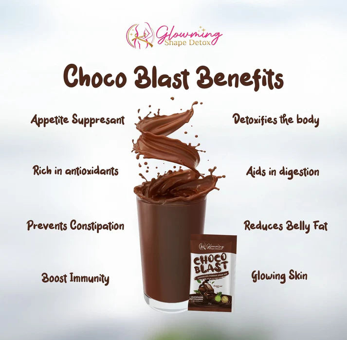 GLOWMING SHAPE DETOX Choco Blast 10s