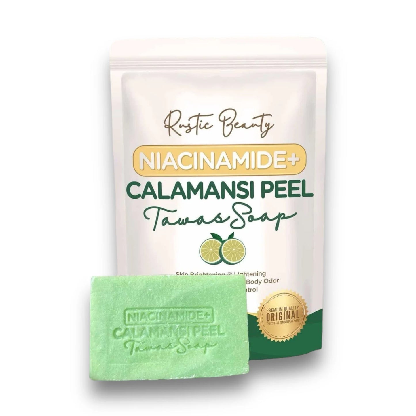 Rustic Beauty Niacinamide Calamansi Tawas Soap