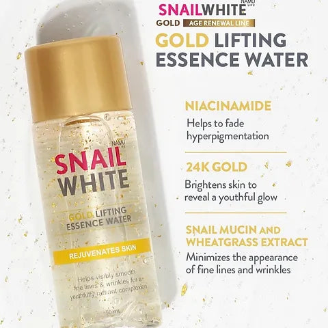 SNAILWHITE Gold Lifting Essence Water (50ml)