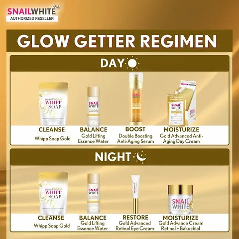 SNAILWHITE Gold Lifting Essence Water (50ml)