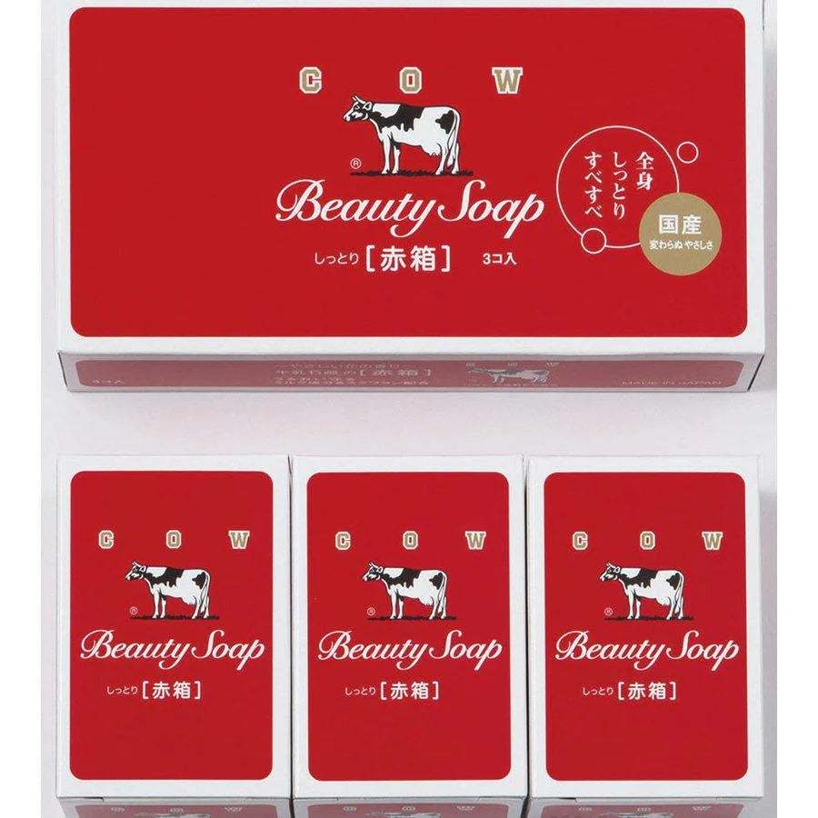 Cow Brand Beauty Soap (90g) x3