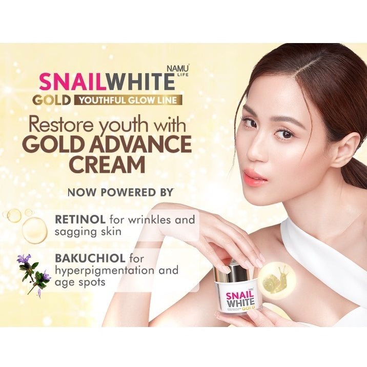 SNAIL WHITE Gold Advance Cream Retinol + Bakuchiol