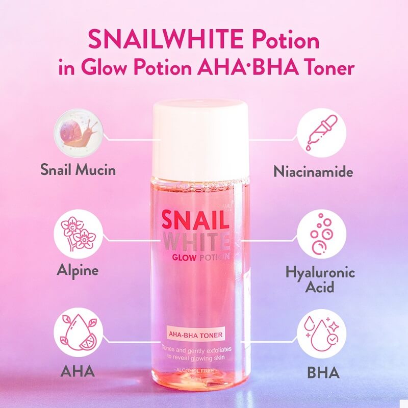 SNAIL WHITE Glow Potion Toner 150ml