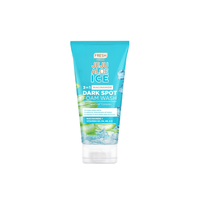 FRESH Jeju Aloe Ice 3-in-1 Niacinamide Dark Spot Foam Wash