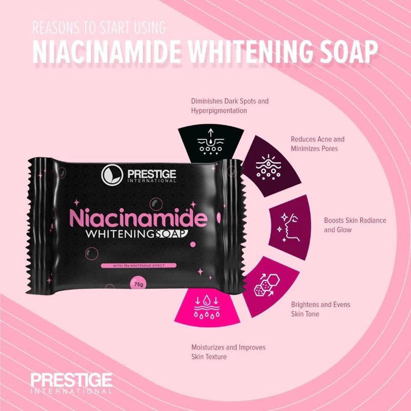 PRESTIGE INTERNATIONAL Niacinamide Whitening Soap 75g