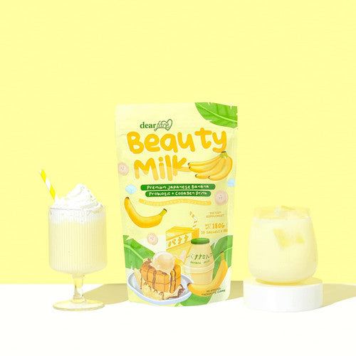 DEAR FACE Beauty Milk Banana 10s