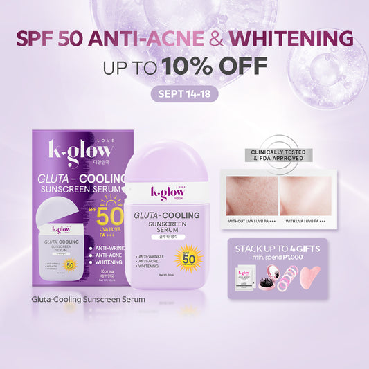 K-Glow Gluta Cooling Sunscreen Serum
