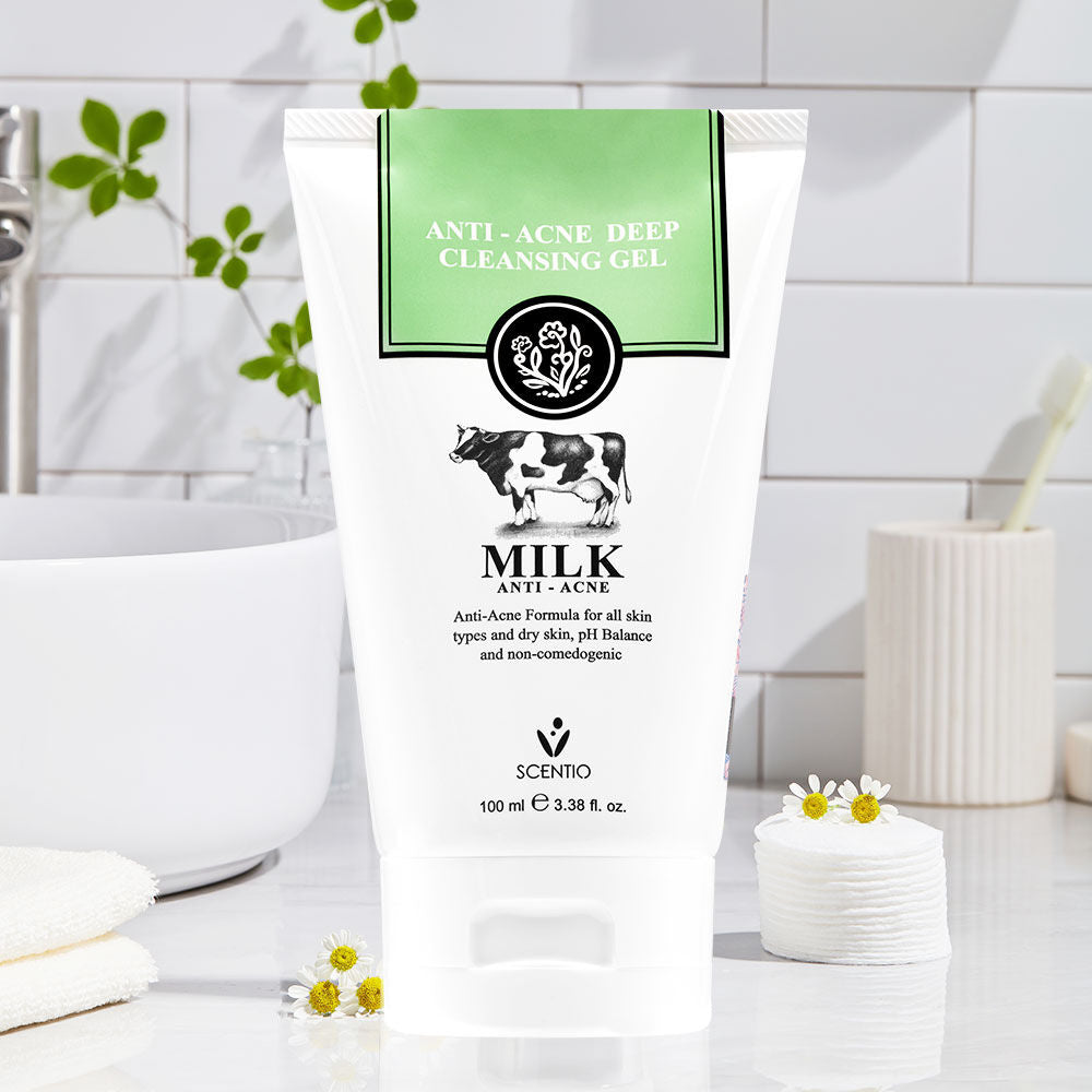 Scentio Milk Anti Acne Deep Cleansing Gel