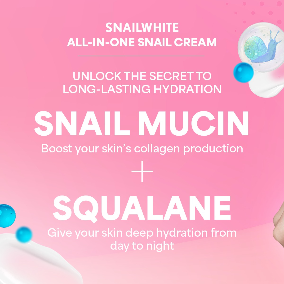 SNAILWHITE All-in-One Snail Cream 30ml