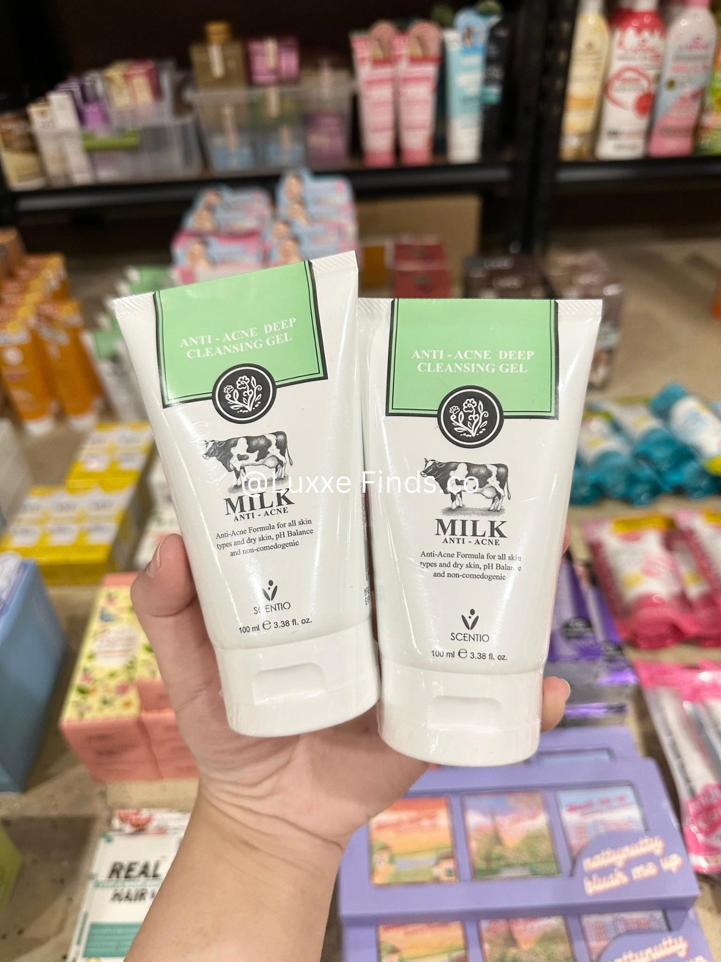Scentio Milk Anti Acne Deep Cleansing Gel