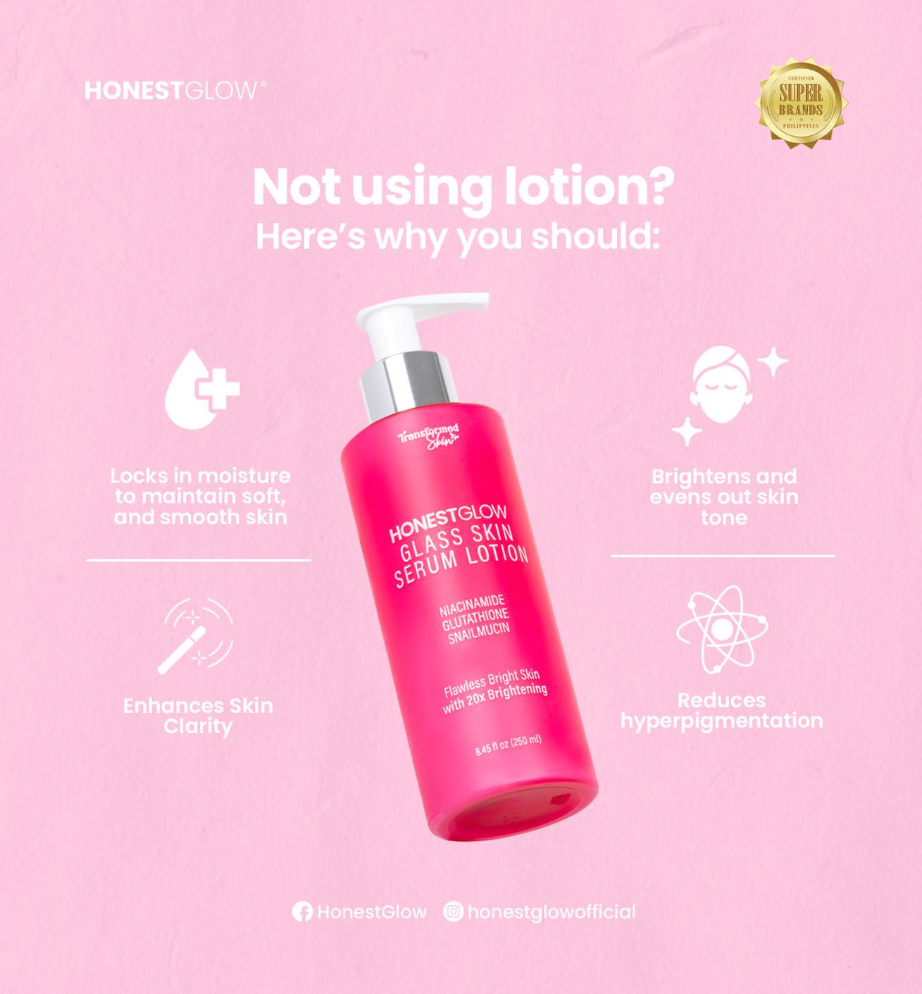 Honest Glow Lotion