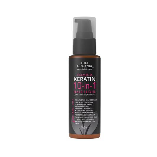 Luxe Organix Keratin 10in1 Hair Elixir Leave-in Treatment 100ml