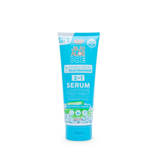 FRESH Hairlab Jeju Aloe Ice Double Boost Niacinamide 2 in 1 Serum Conditioner Treatment 200ml