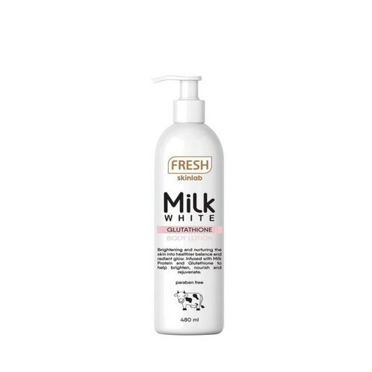 FRESH Skinlab Milk White - Whitening - Glutathione Body Lotion 480ml