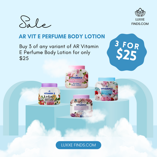 AR Vitamin E Perfume Body Lotion 3 for 25$