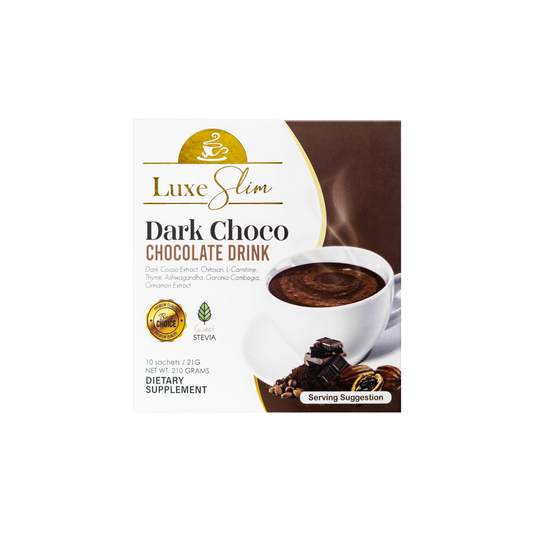 Luxe Slim Dark Choco Chocolate Drink 21g x 10