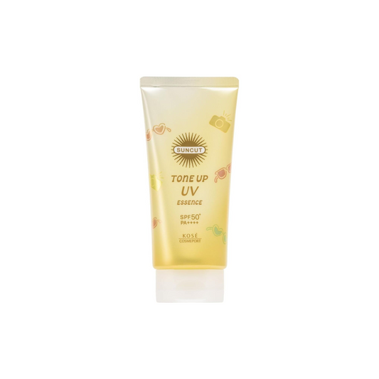 Kose Suncut Tone Up UV Essence Sunblock (Lemon) 80g