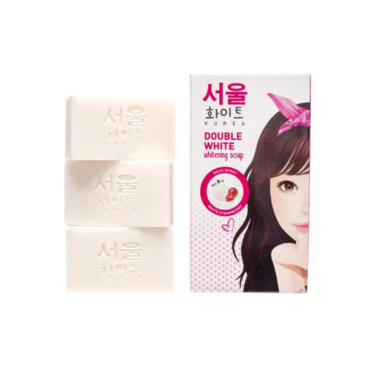 SEOUL WHITE Korea Double White Soap Triple Pack