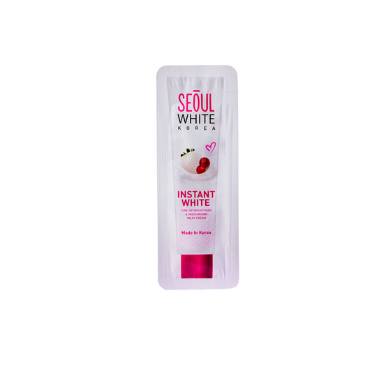 SEOUL WHITE Instant White Tone Up Whitening Milky Cream 3ml