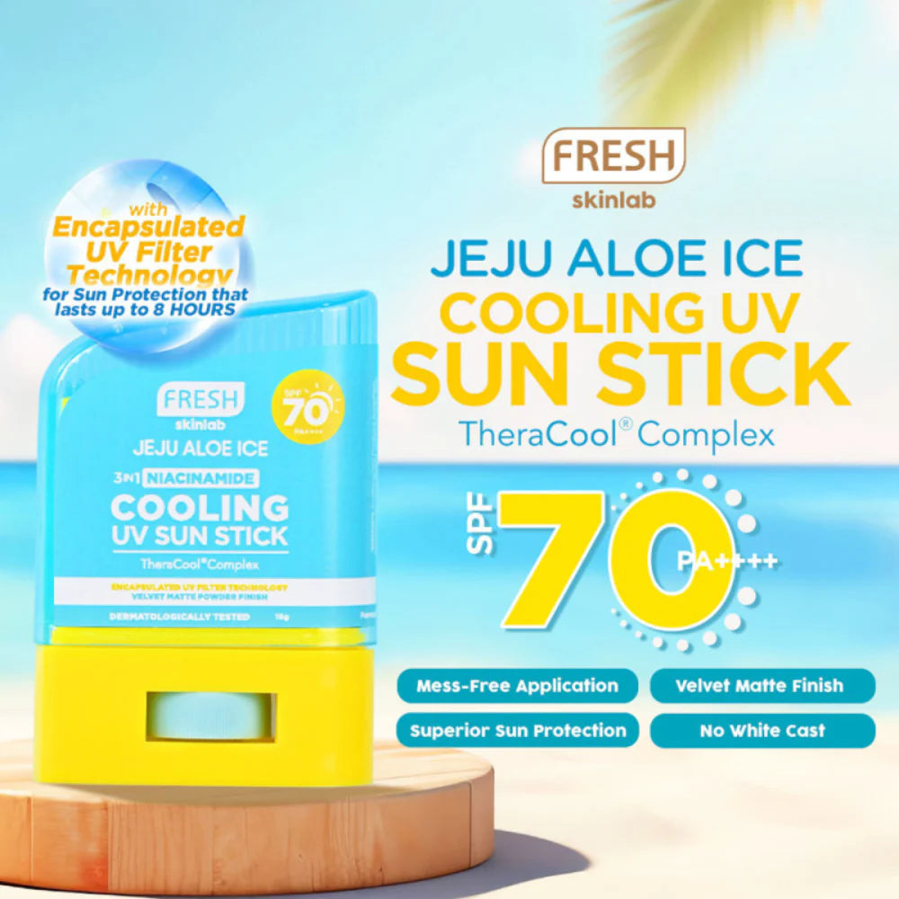 Fresh Skinlab Jeju Aloe Ice Cooling UV Sun Stick