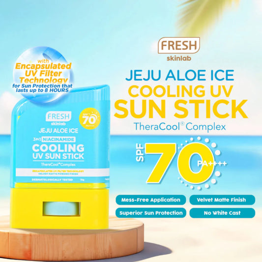 Fresh Skinlab Jeju Aloe Ice Cooling UV Sun Stick