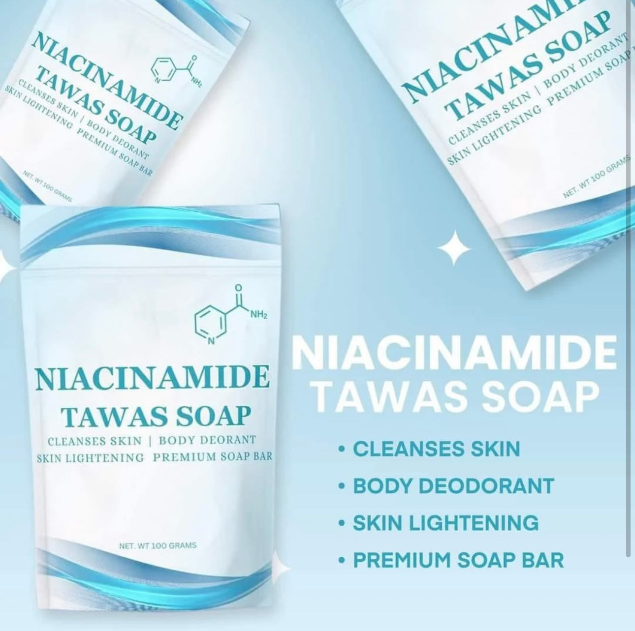 Niacinamide Tawas Soap