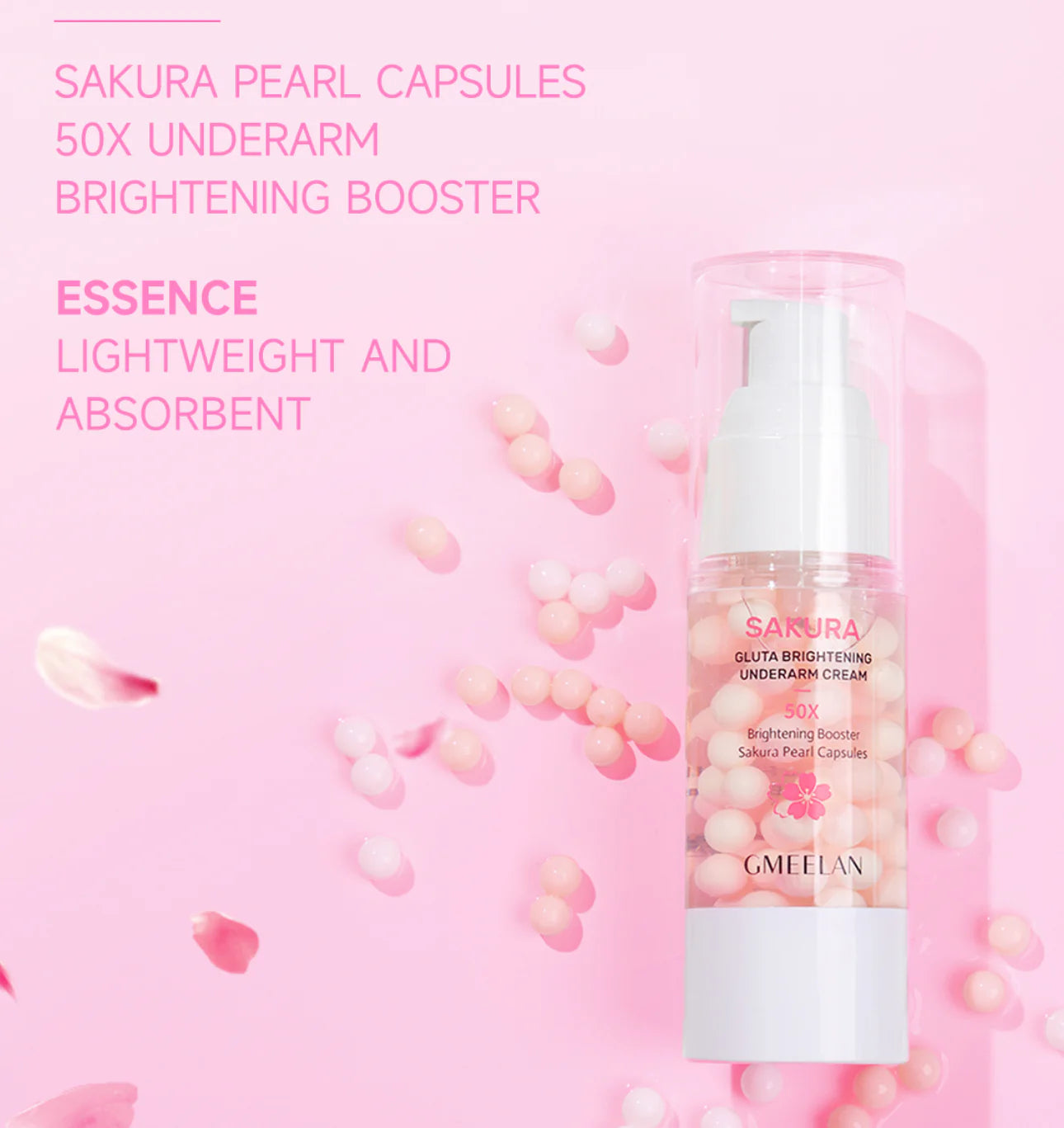 GMEELAN Sakura Underarm Whitening Cream 30g