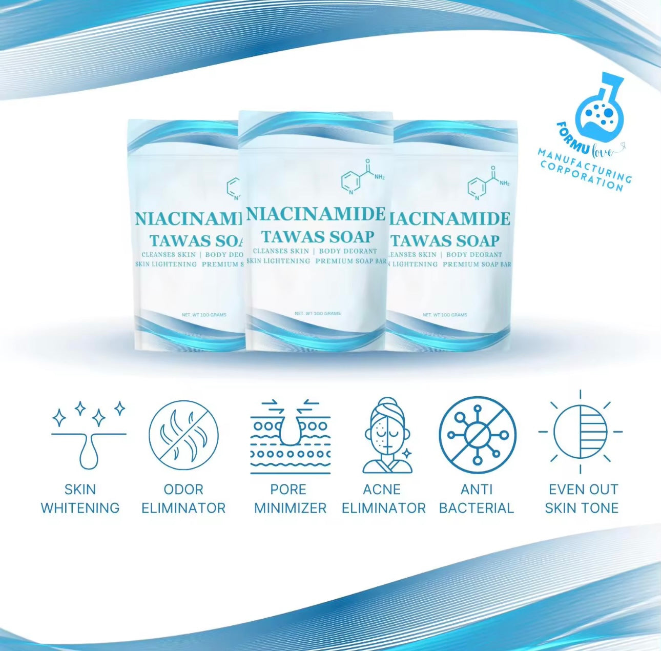 Niacinamide Tawas Soap