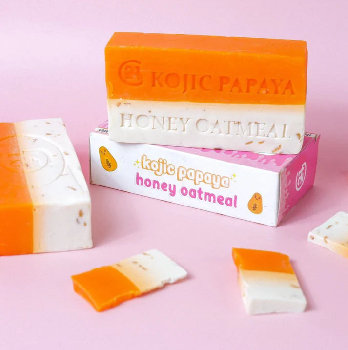 G21 Kojic Papaya Honey Oatmeal Duo Soap 150g