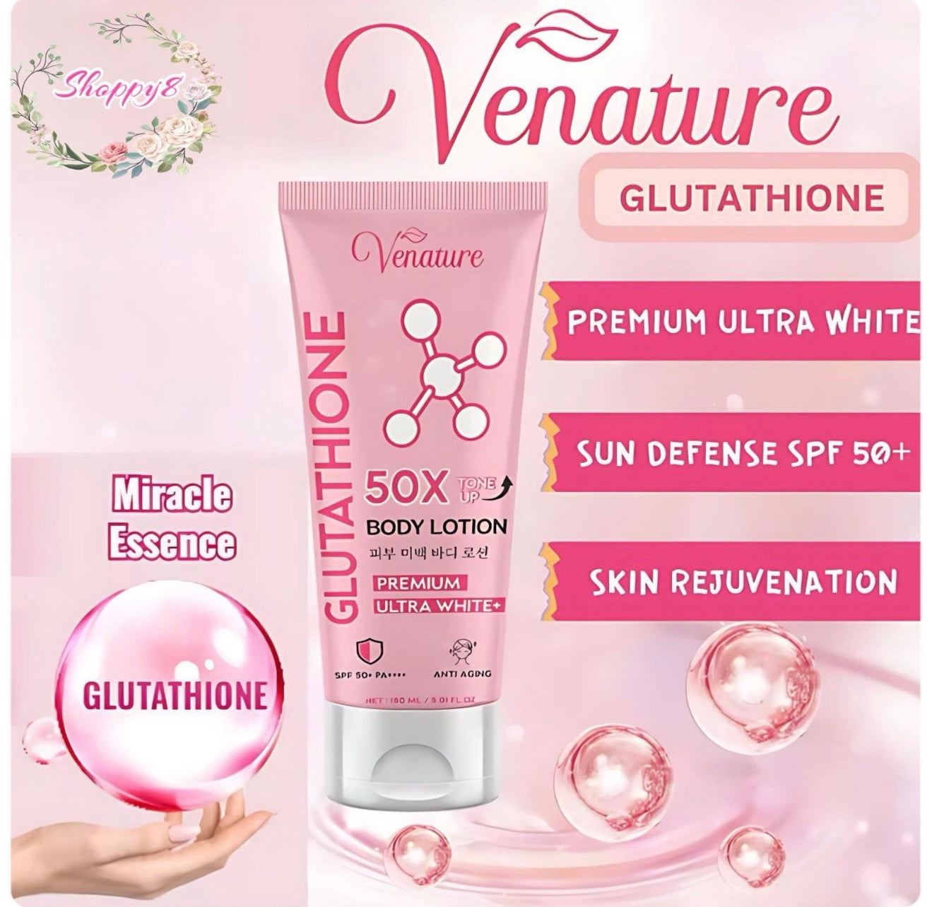 Venature Glutathione Lotion