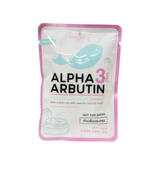 Precious Skin Alpha Arbutin 3+ Collagen Whitening Capsule