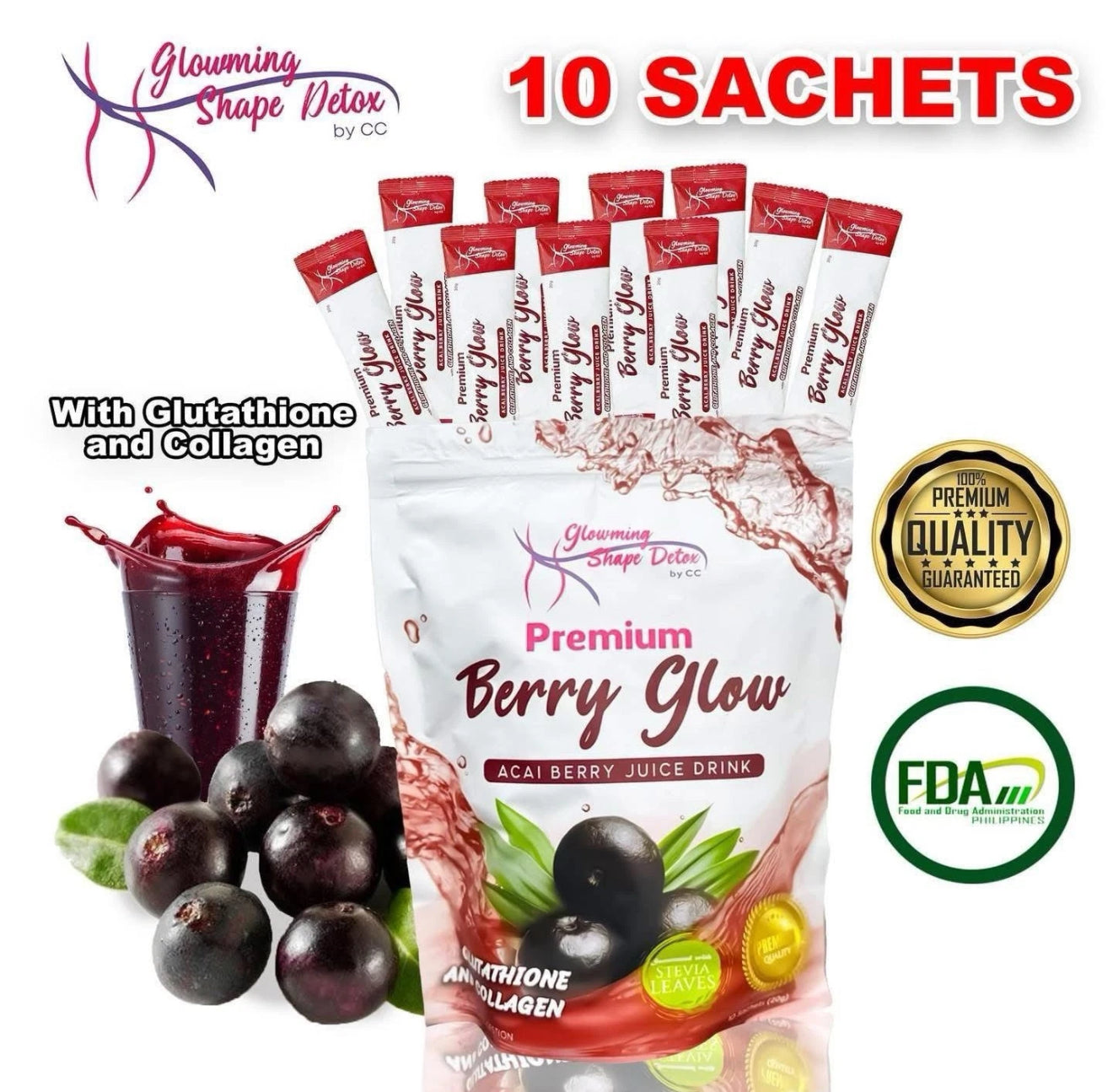 Glowming Shape Detox Premium Berry Glow
