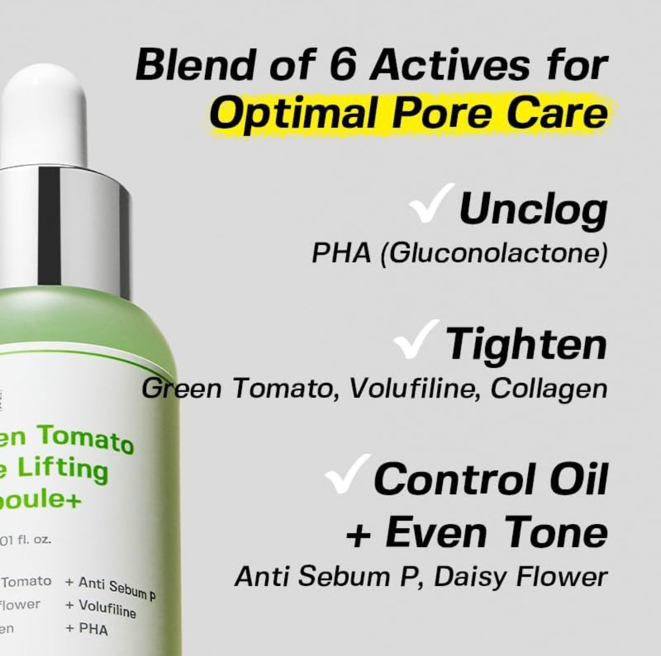Sungboon Editor - Green Tomato Pore Lifting Ampoule