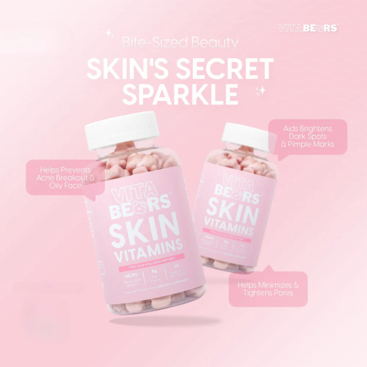 VITA BEARS (Skin) 60gummies