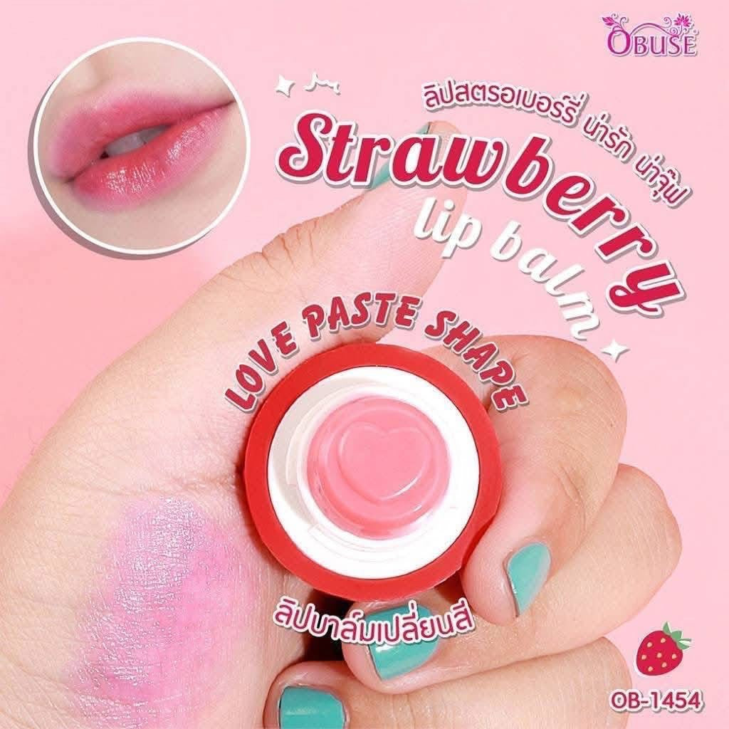 Obuse - Strawberry Lip Balm