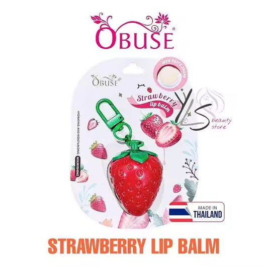 Obuse - Strawberry Lip Balm
