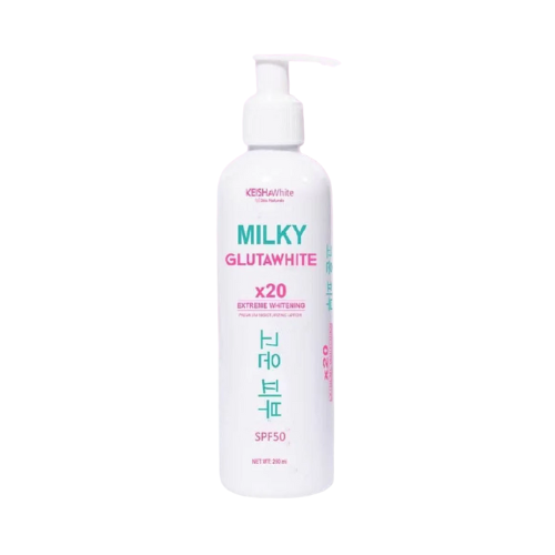 Keisha White Milky Glutawhite X20 lotion