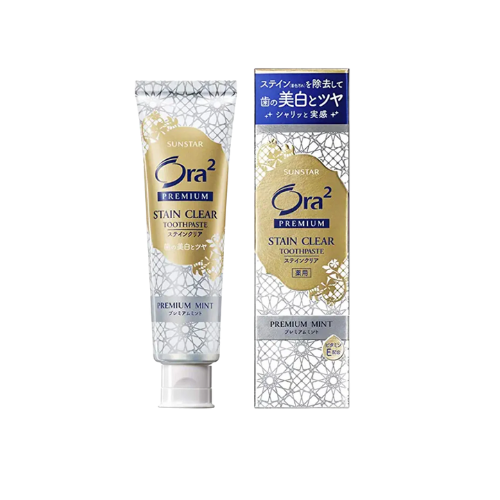 Sunstar Ora2 Premium Stain Clear Toothpaste