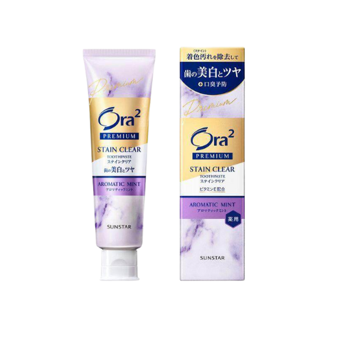 Sunstar Ora2 Premium Stain Clear Toothpaste