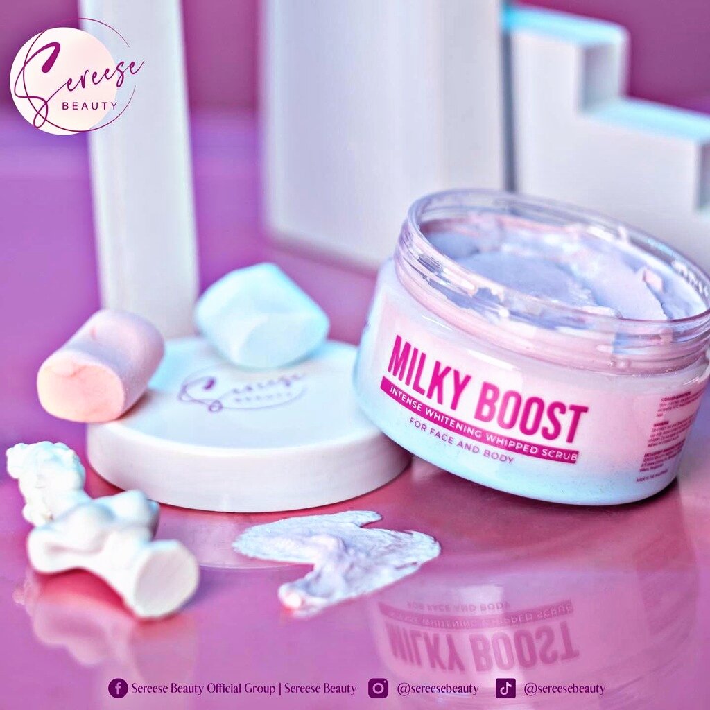 Sereese Beauty Milky Boost Whipped Scrub