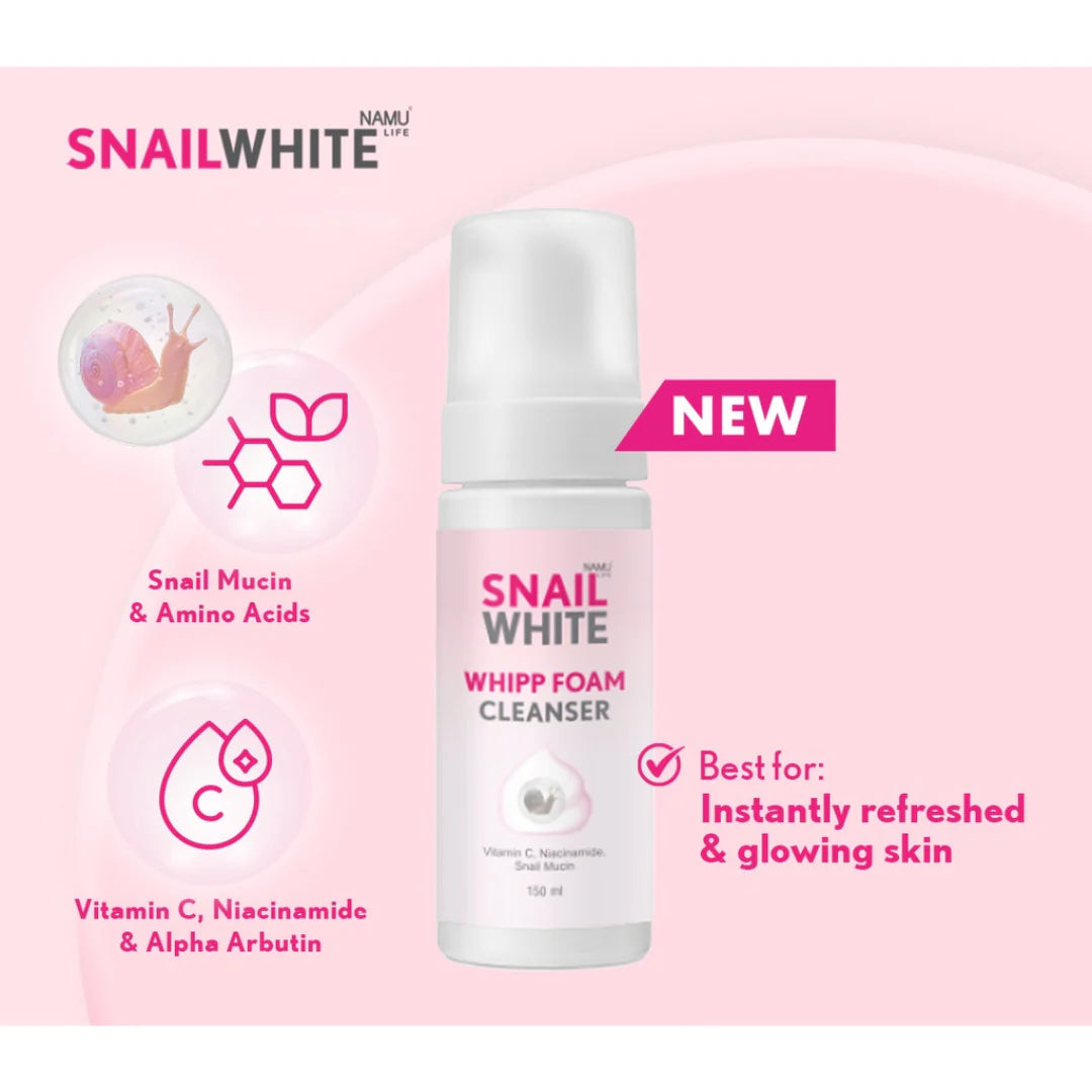 Snail White Whipp Foam Cleanser