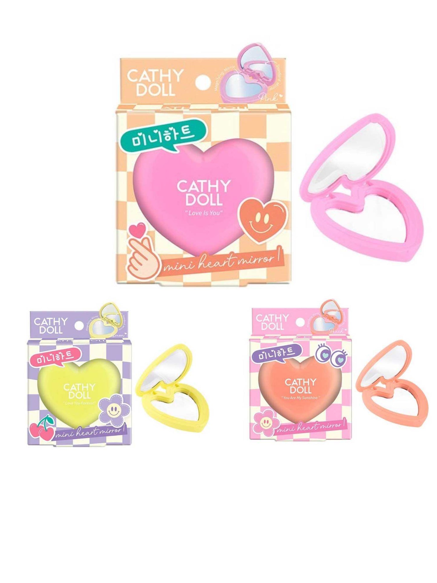 Cathy Doll Mini Heart Mirror