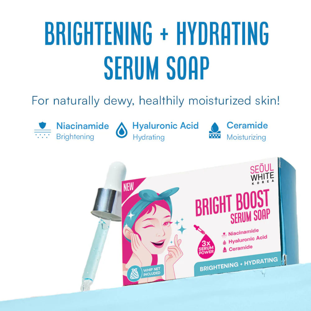 SEOUL WHITE Bright Boost Serum 90gX3