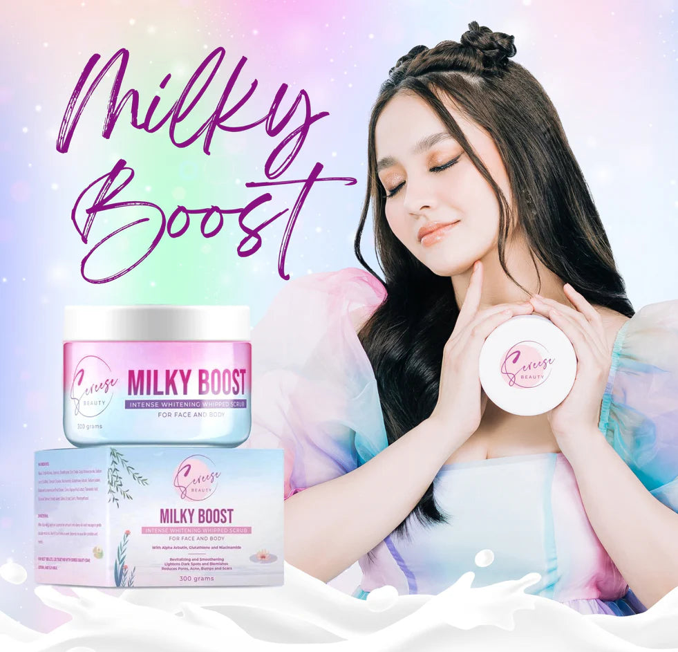 Sereese Beauty Milky Boost Whipped Scrub