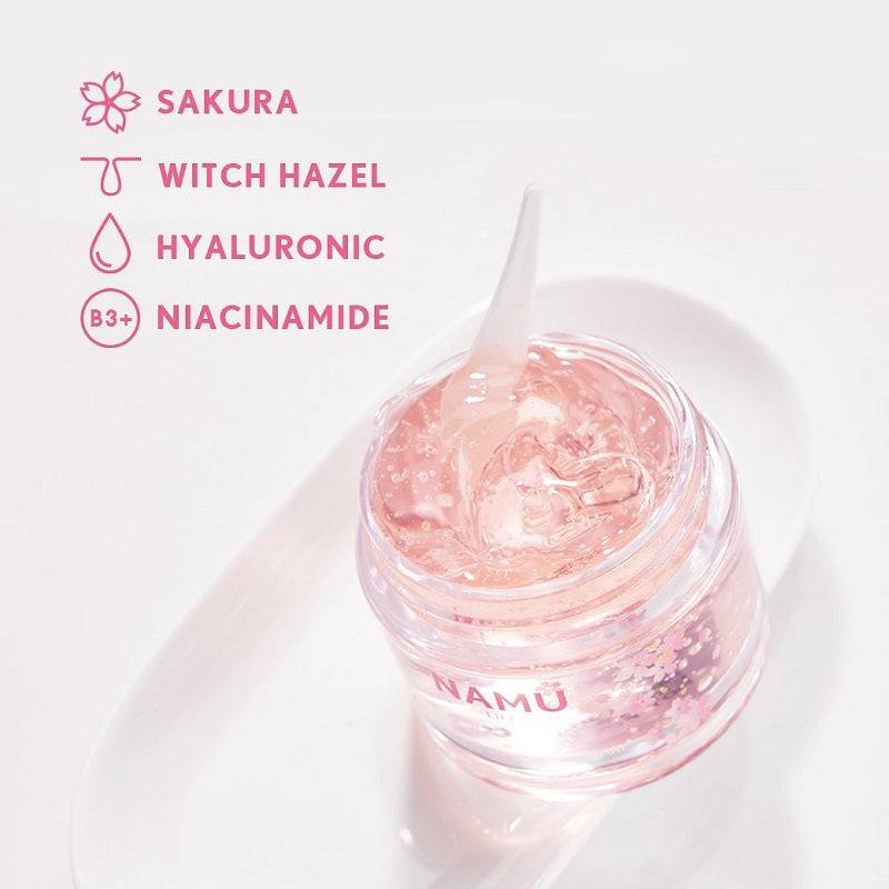 Snail White Sakura+Hazel Soothing Essence Gel